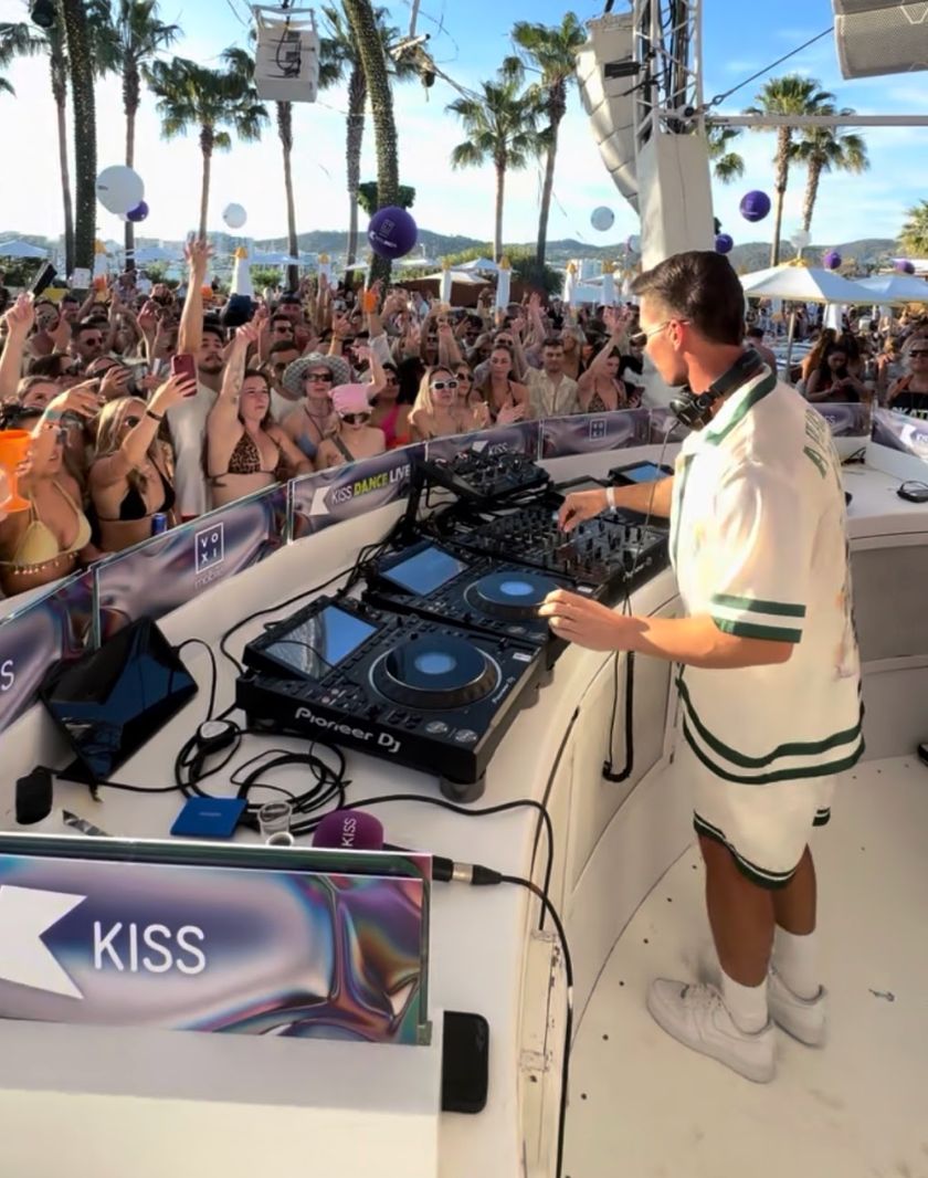 Joel Corry at O Beach Ibiza