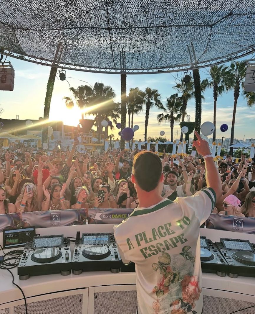 Joel Corry at O Beach Ibiza